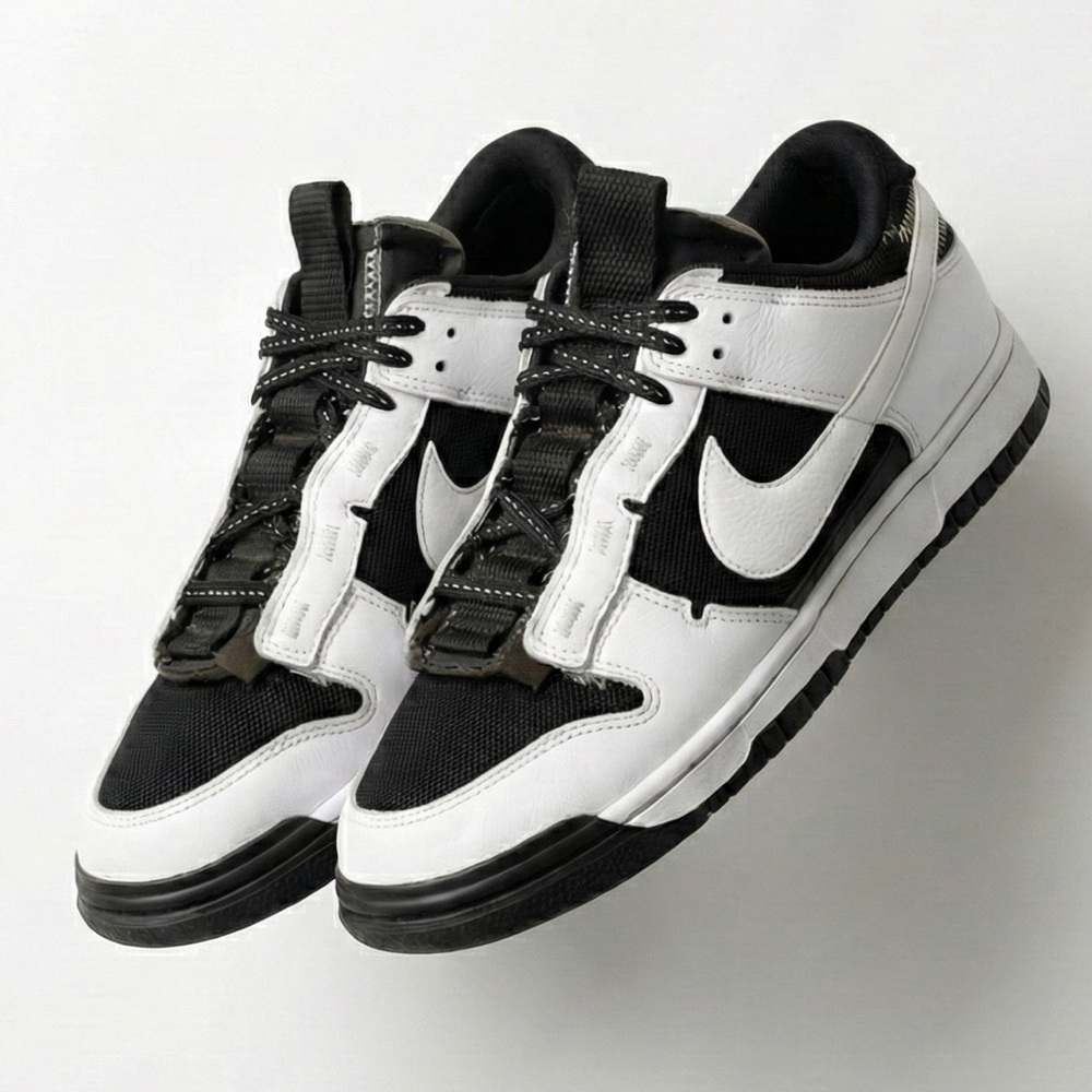 Nike Air Dunk Low Jumbo Reverse Panda Black White Remastered Sneaker Mens 9